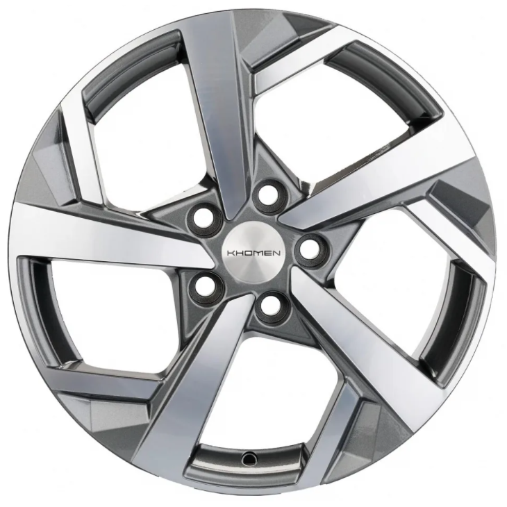 Khomen KHW 1712 7x17 5*114.3 ET45 DIA60.1 Gray-FP Литой