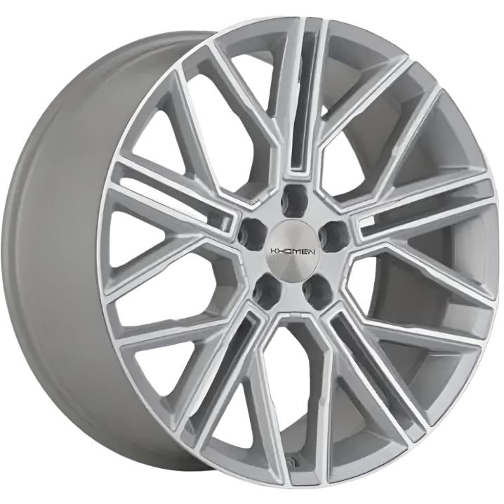 Khomen KHW 2101 9.5x21 5*120 ET45.5 DIA62.5 F-Silver-FP Литой