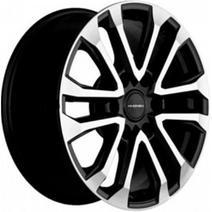Khomen KHW 1805 7.5x18 6*139.7 ET36 DIA100.1 Black-FP Литой