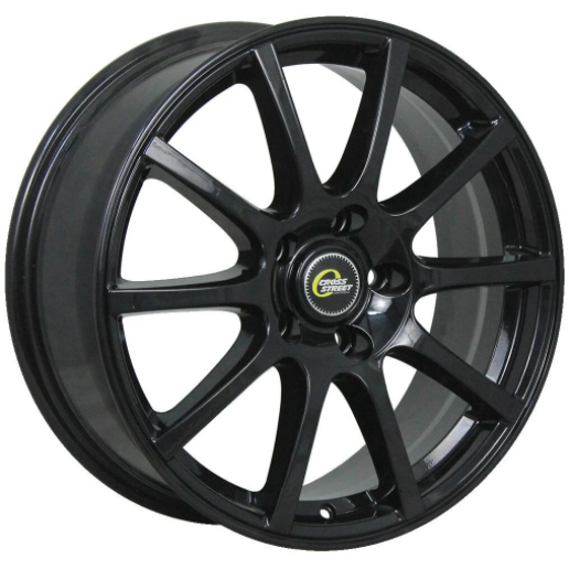 Cross Street CR-16 6x15 4*100 ET50 DIA60.1 Black Литой