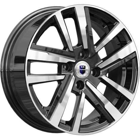 K&K Хант 6x15 4*100 ET45 DIA67.1 Алмаз черный Литой