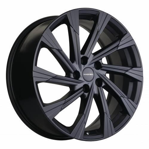Khomen KHW 1901 7.5x19 5*108 ET46 DIA63.3 Black Matt Литой