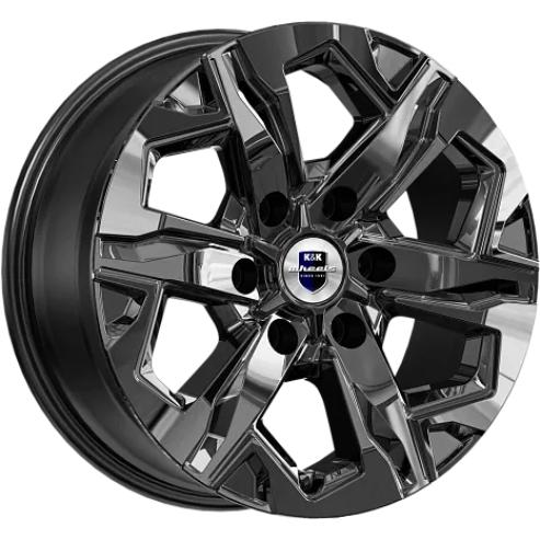 K&K Тейт 7.5x17 6*139.7 ET25 DIA78.1 Кварц Литой