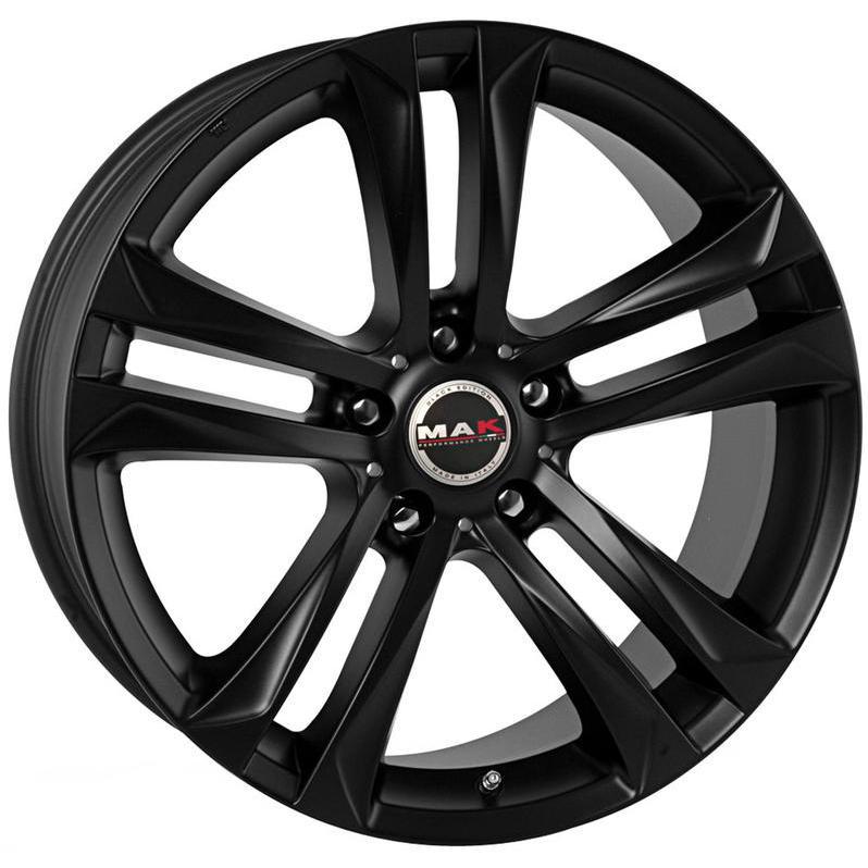 MAK Bimmer 8.5x19 5*120 ET18 DIA72.6 Matt Black Литой