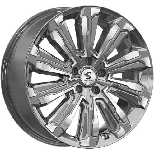 K&K Humber 8x20 5*112 ET34 DIA57.1 Diamond gloss graphite Литой