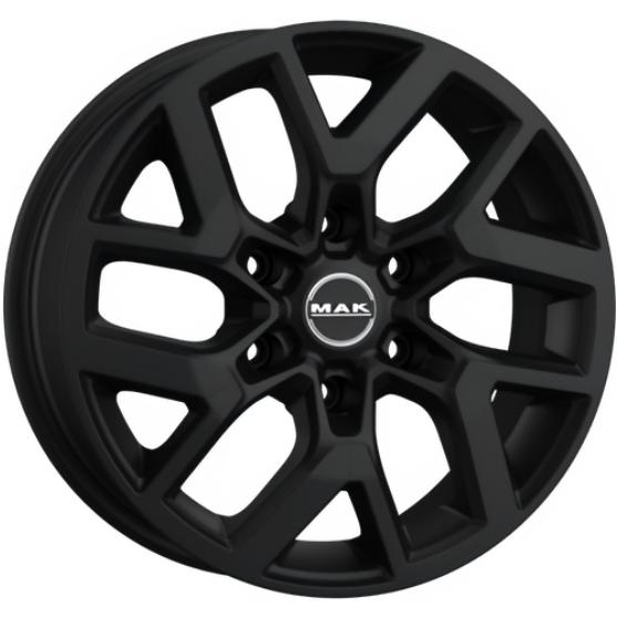 MAK Gravel 8x18 6*139.7 ET53 DIA92.3 Matt Black Литой