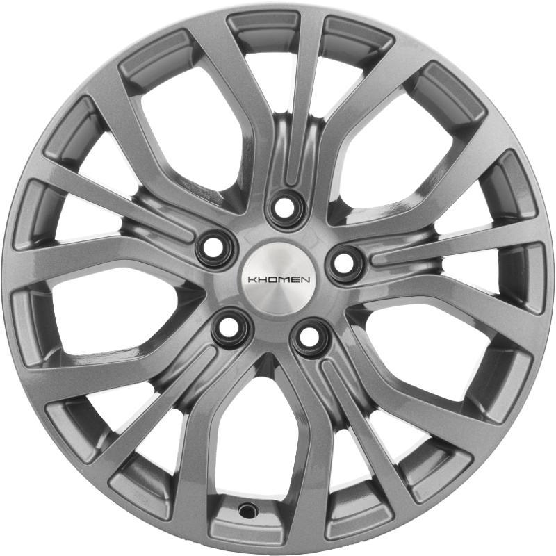 Khomen KHW 1608 6.5x16 5*114.3 ET41 DIA67.1 Gray Литой