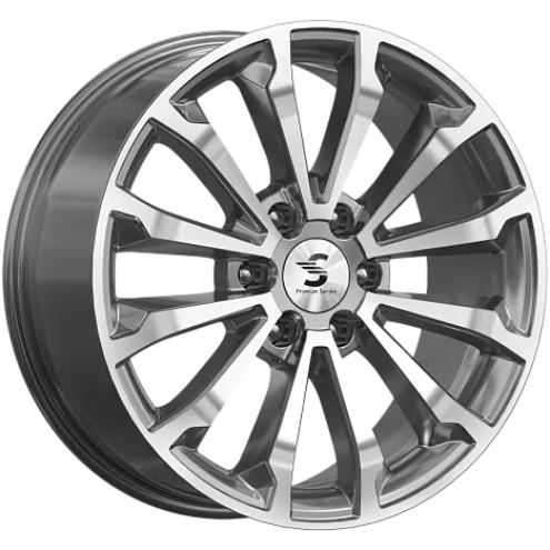 K&K КР006 8.5x20 6*139.7 ET33 DIA75.1 Diamond gloss graphite Литой