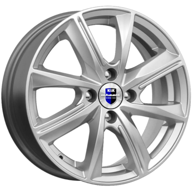 K&K Арнар 6x15 4*100 ET40 DIA60.1 Сильвер SK Литой