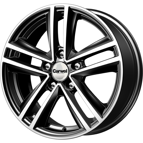 Carwel Неро 6x15 5*100 ET38 DIA57.1 AB Литой