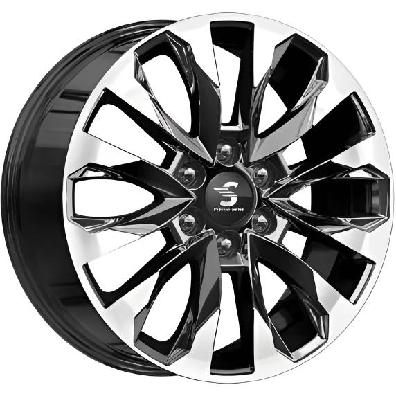 K&K КР007 8x20 6*139.7 ET42 DIA75.1 Алмаз черный Литой