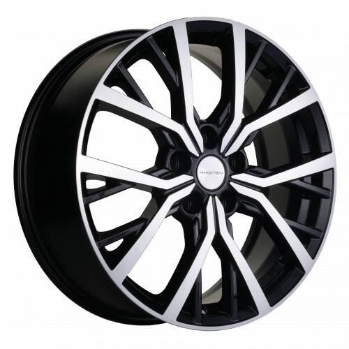 Khomen KHW 1806 7x18 5*114.3 ET40 DIA66.6 Black-FP Литой