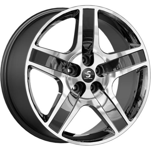 K&K КР008 8.5x20 5*114.3 ET47 DIA67.1 Алмаз черный Литой