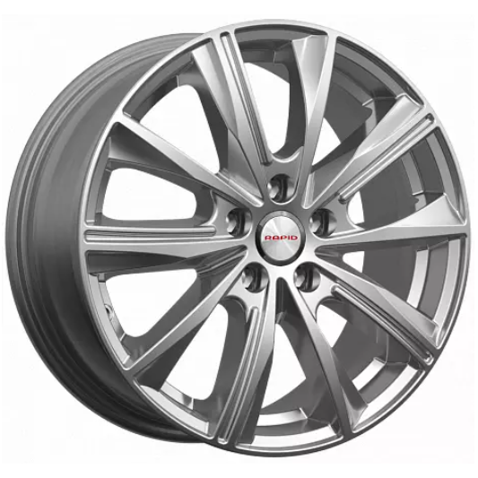 K&K Арнар 6x15 4*100 ET46 DIA54.1 Дарк платинум Литой