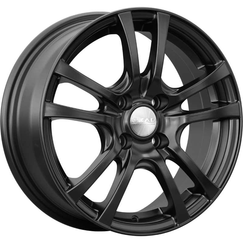 Скад Дели 6x15 4*100 ET40 DIA60.1 Черный бархат Литой
