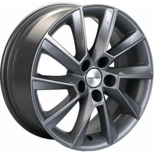 Khomen KHW 1507 6x15 5*100 ET40 DIA57.1 Gray Литой