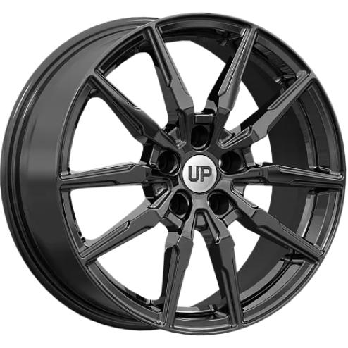 Wheels UP UP121 7x17 5*114.3 ET53 DIA67.1 New Black Литой