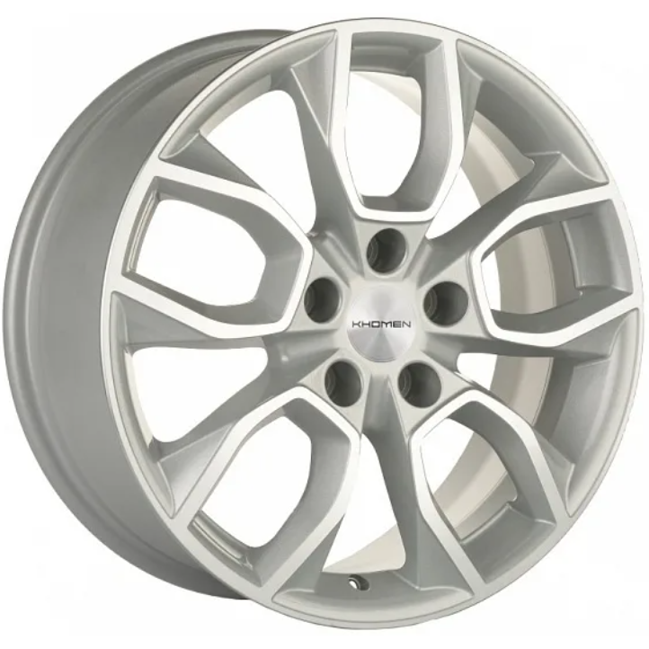 Khomen KHW 1713 7x17 5*112 ET40 DIA57.1 F-Silver-FP Литой