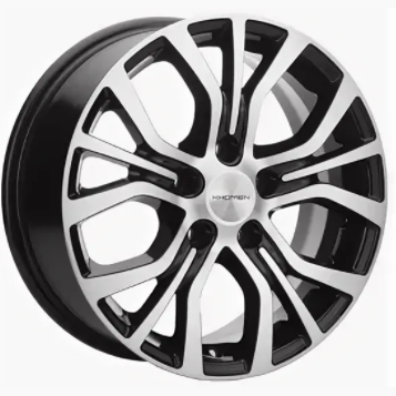 Khomen KHW 1608 6.5x16 5*114.3 ET45 DIA54.1 Black-FP Литой