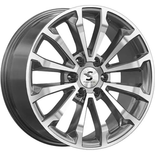 K&K КР006 8.5x20 6*139.7 ET33 DIA75.1 Алмаз графит Литой