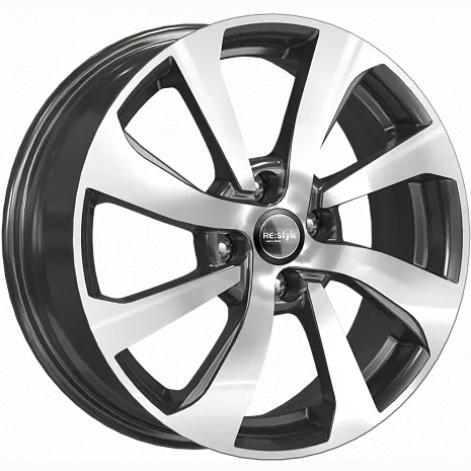 K&K КС893 6x16 4*100 ET50 DIA60.1 Алмаз черный Литой