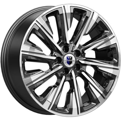 K&K Галего 7.5x19 5*114.3 ET40 DIA66.6 Алмаз черный Литой