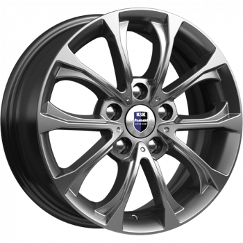 K&K Urals 6.5x15 5*108 ET50 DIA63.3 Дарк платинум Литой