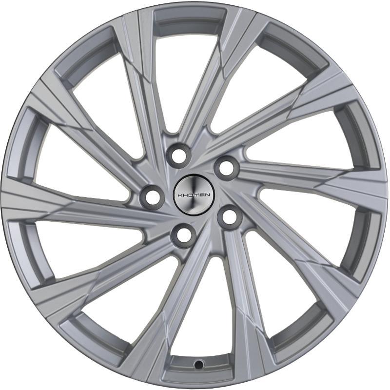Khomen KHW 1901 7.5x19 5*114.3 ET40 DIA60.1 Brilliant Silver Литой