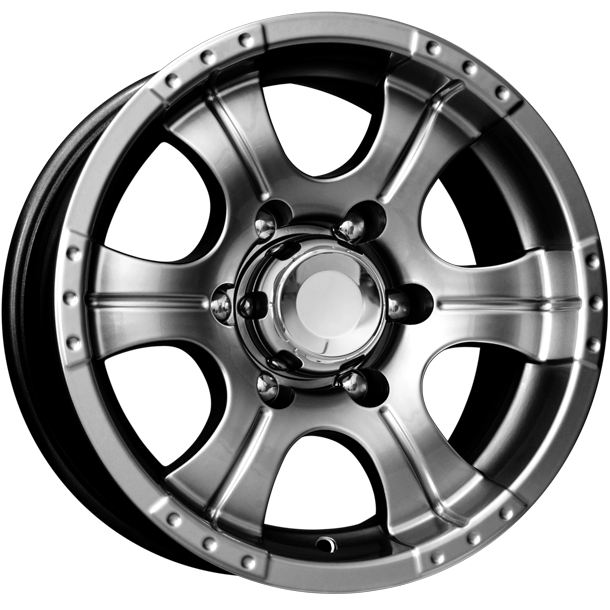 K&K Байконур 7x15 6*139.7 ET-5 DIA108.6 Дарк платинум Литой