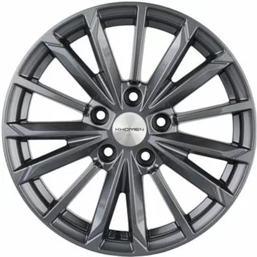 Khomen KHW 1611 6.5x16 5*112 ET39.5 DIA66.6 Gray Литой
