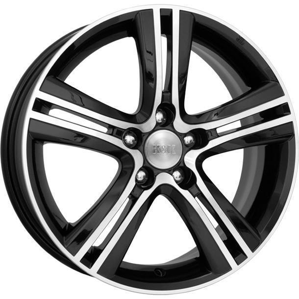 K&K Борелли 6.5x16 5*114.3 ET43 DIA67.1 Алмаз черный Литой