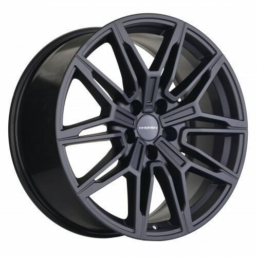 Khomen KHW 1904 8.5x19 5*114.3 ET30 DIA60.1 Black Matt Литой