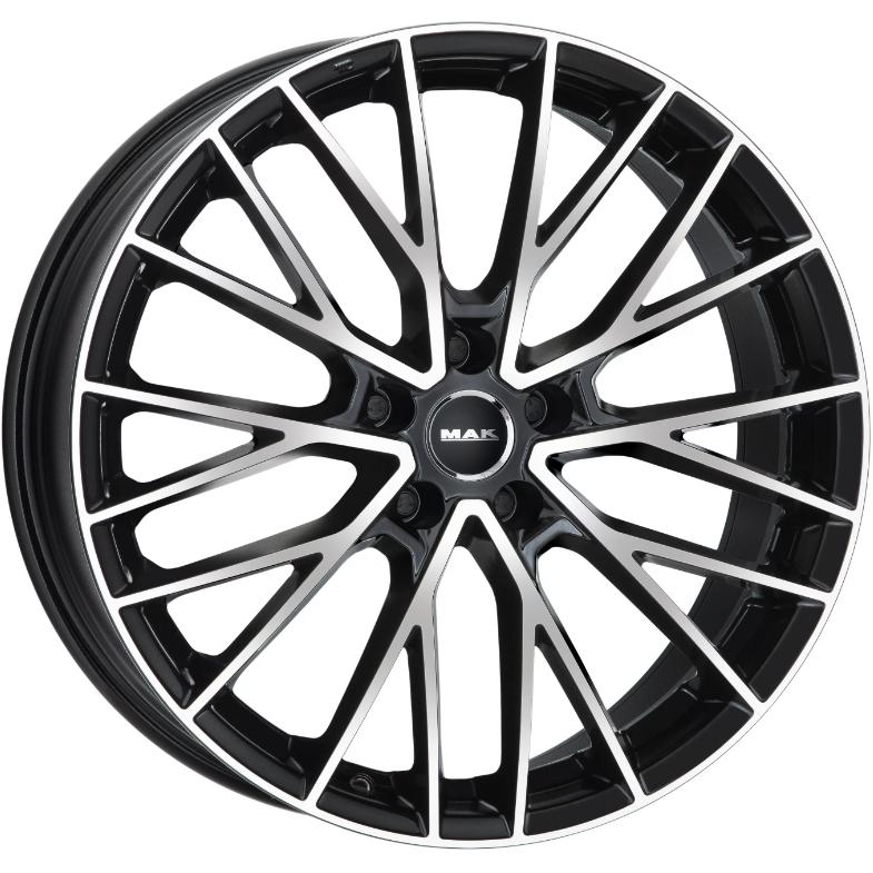 MAK Monaco 8.5x19 5*130 ET55 DIA71.6 Black mirror Литой