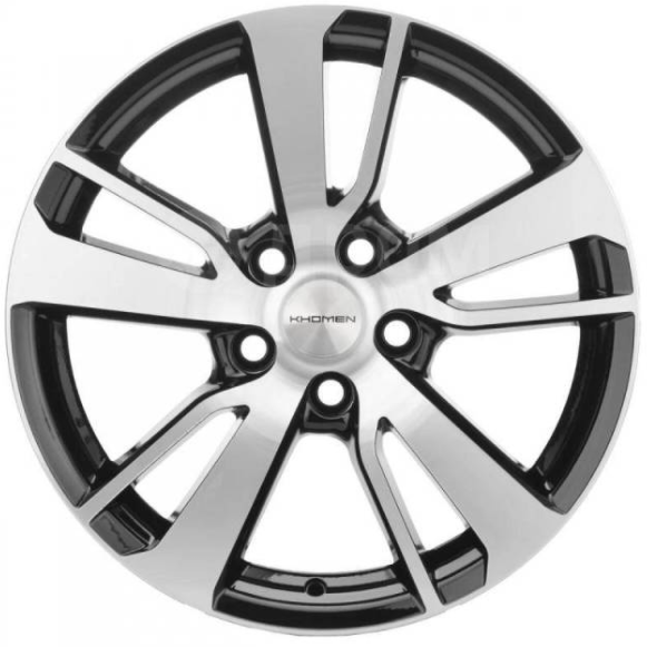 Khomen KHW 1704 7x17 5*114.3 ET38 DIA67.1 Black-FP Литой