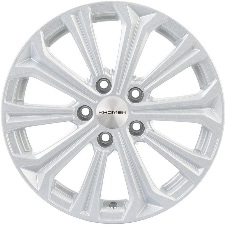 Khomen KHW 1610 6.5x16 5*114.3 ET46 DIA67.1 F-Silver Литой