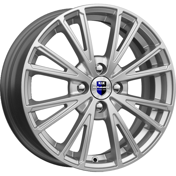 K&K Меандр 6x15 4*100 ET35 DIA67.1 Сильвер Литой