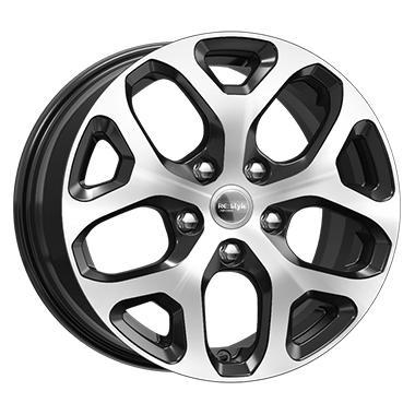 K&K КС869 6.5x16 5*112 ET46 DIA57.1 Алмаз черный Литой