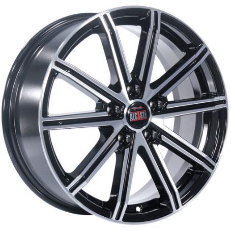 Alcasta M64 6.5x16 5*112 ET42 DIA57.1 BKF Литой