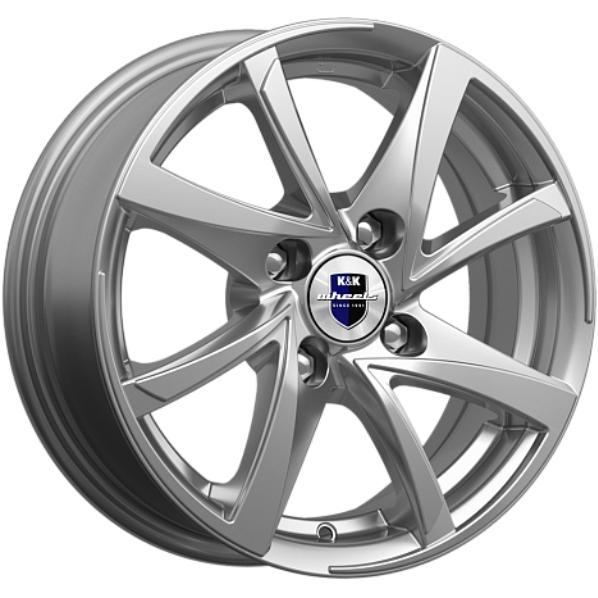 K&K Игуана 6.5x15 4*100 ET35 DIA67.1 Дарк платинум Литой