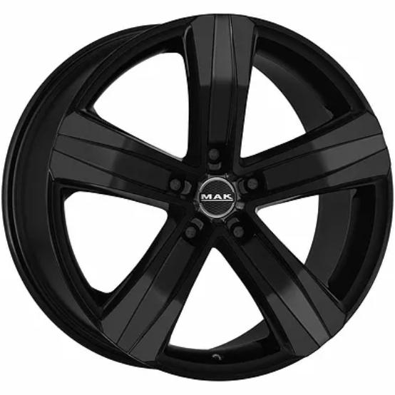 MAK Stone 5 3 7.5x18 5*160 ET50 DIA65.1 Gloss Black Литой