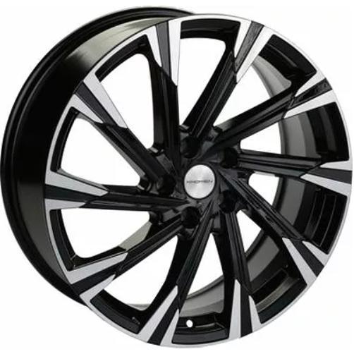 Khomen KHW 1901 7.5x19 5*108 ET47 DIA60.1 Black-FP Литой