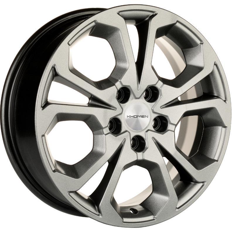 Khomen KHW 1711 6.5x17 5*114.3 ET50 DIA67.1 Gray Литой