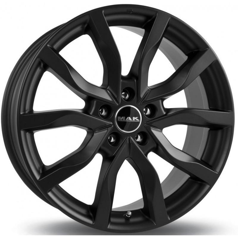MAK Highlands 9.5x20 5*120 ET40 DIA72.6 Matt Black Литой