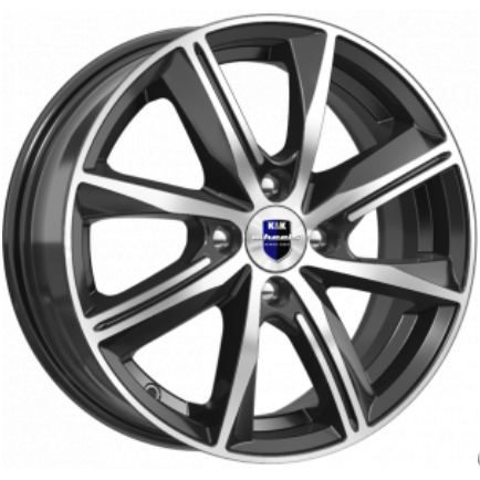 K&K Арнар 6x15 4*100 ET40 DIA60.1 Алмаз черный Литой