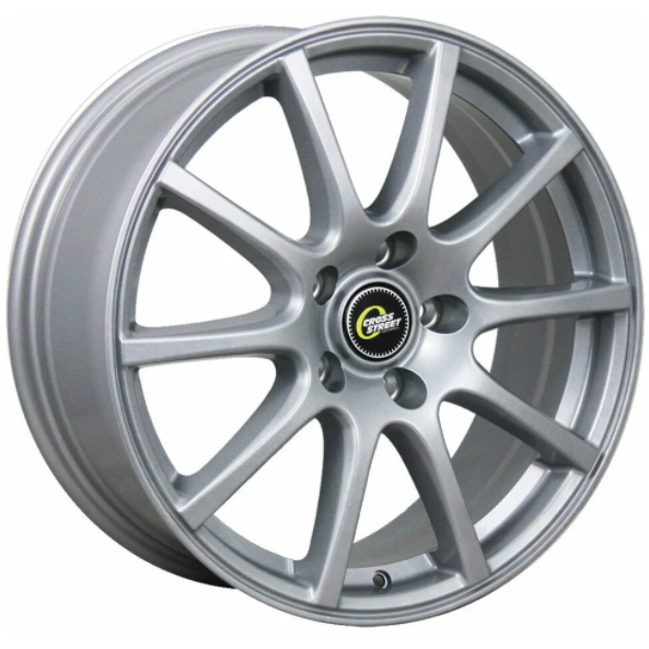 Cross Street CR-16 6x15 4*100 ET50 DIA60.1 Silver Литой