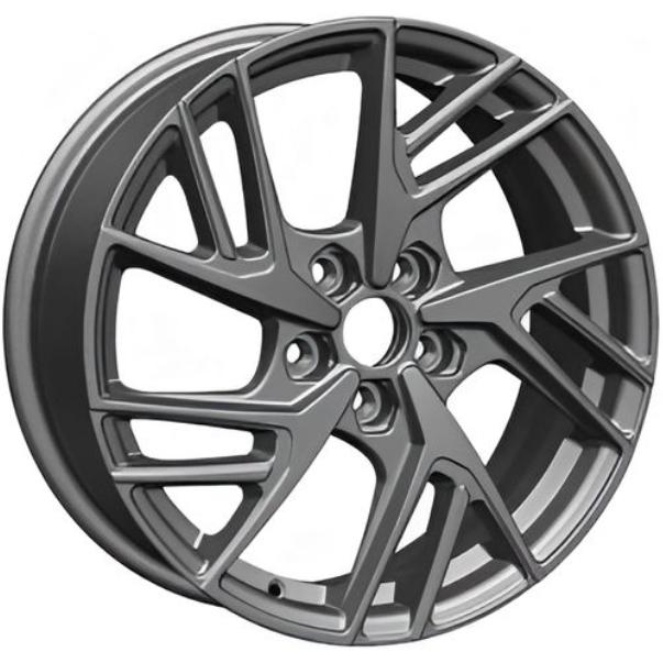 Khomen KHW 1722 6.5x17 5*114.3 ET45 DIA67.1 Gray Литой