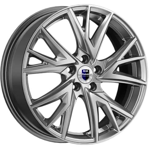 K&K Кайлас 6.5x18 5*114.3 ET42 DIA67.1 Дарк платинум Литой