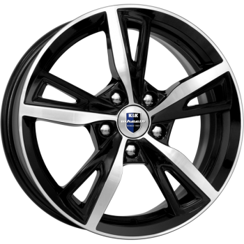 K&K Фишт 6.5x16 5*114.3 ET43 DIA67.1 Алмаз черный Литой