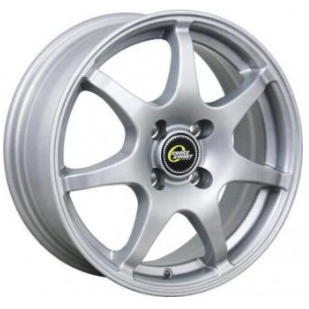 Cross Street CR-15 5.5x14 4*98 ET35 DIA58.6 Silver Литой