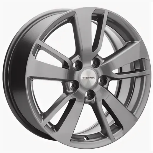 Khomen KHW 1704 7x17 5*114.3 ET38 DIA67.1 Gray-FP Литой